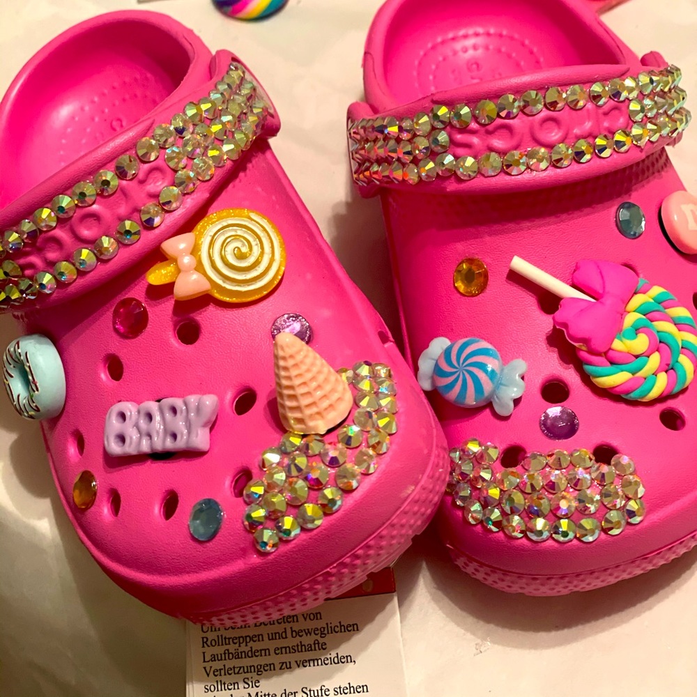 Toddler custom crocs